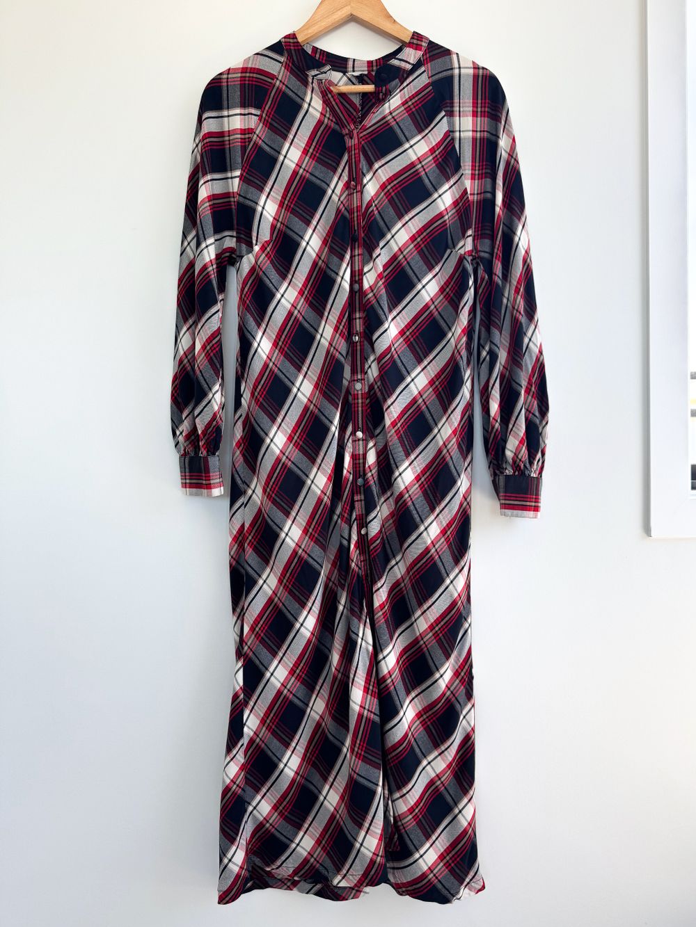 H&M Button-Front Midi Dress – Size Euro 42, US10, NZ 12