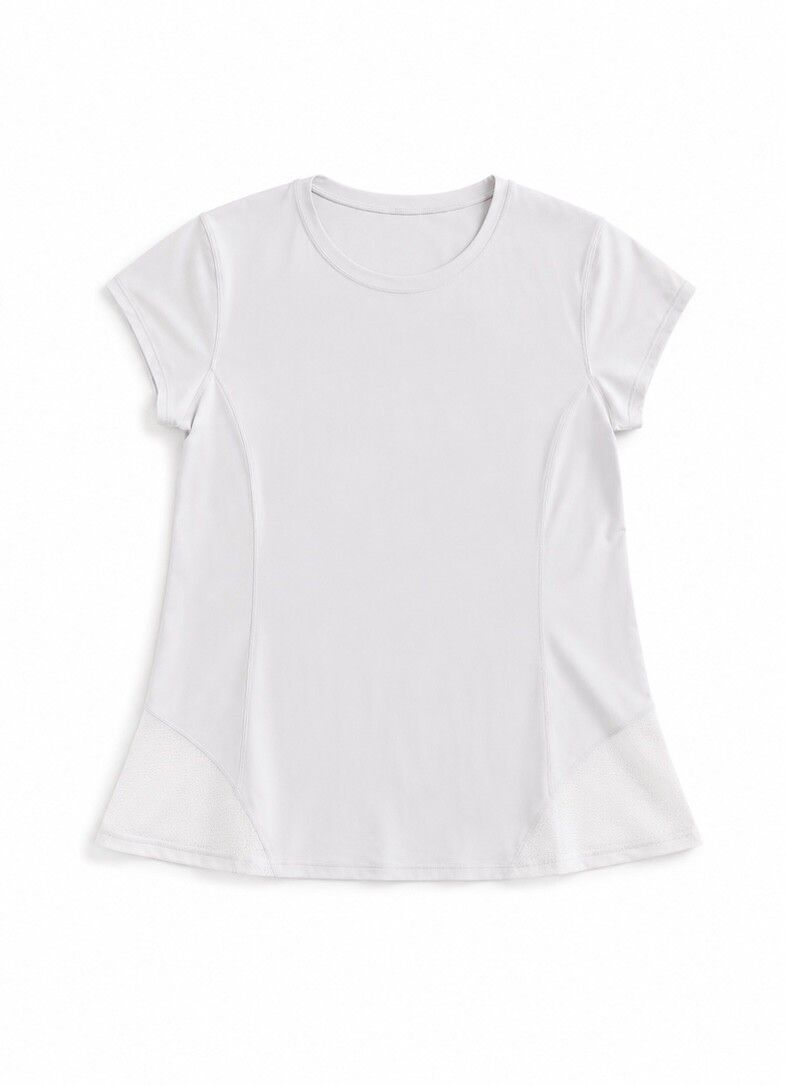 Lululemon Technical Performance Top, Soft Light Grey to Beige, Size XS approx.