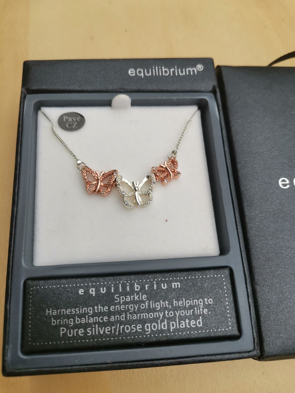 Equilibrium Butterfly Necklace