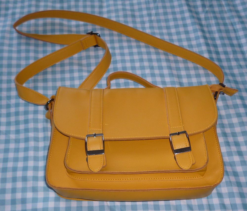 Yellow Satchel/ Crossbody Bag