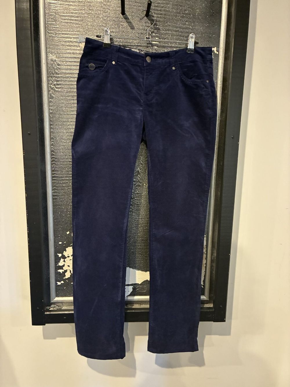 LOOBIES STORY Navy Corduroy Pants