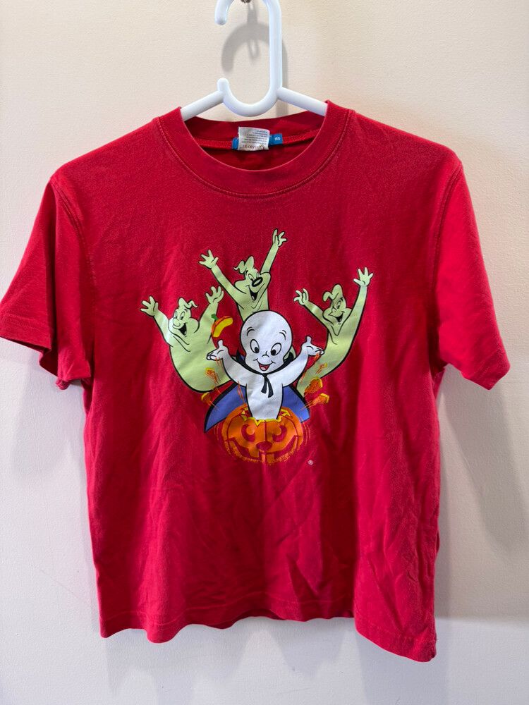Size 150 Kids Casper Red T shirt Age suit:11-12y/o