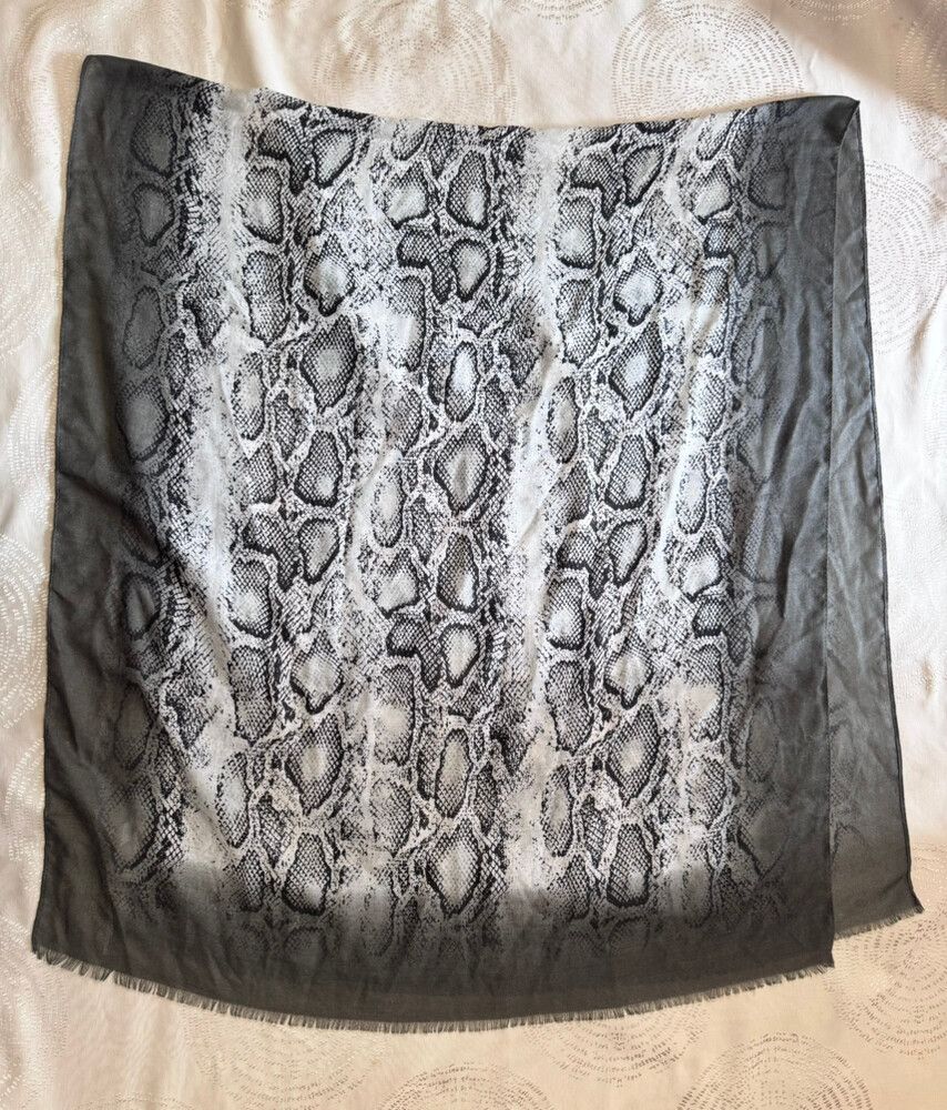 NEW with Tag Stella + Gemma Snakeskin Print Scarf