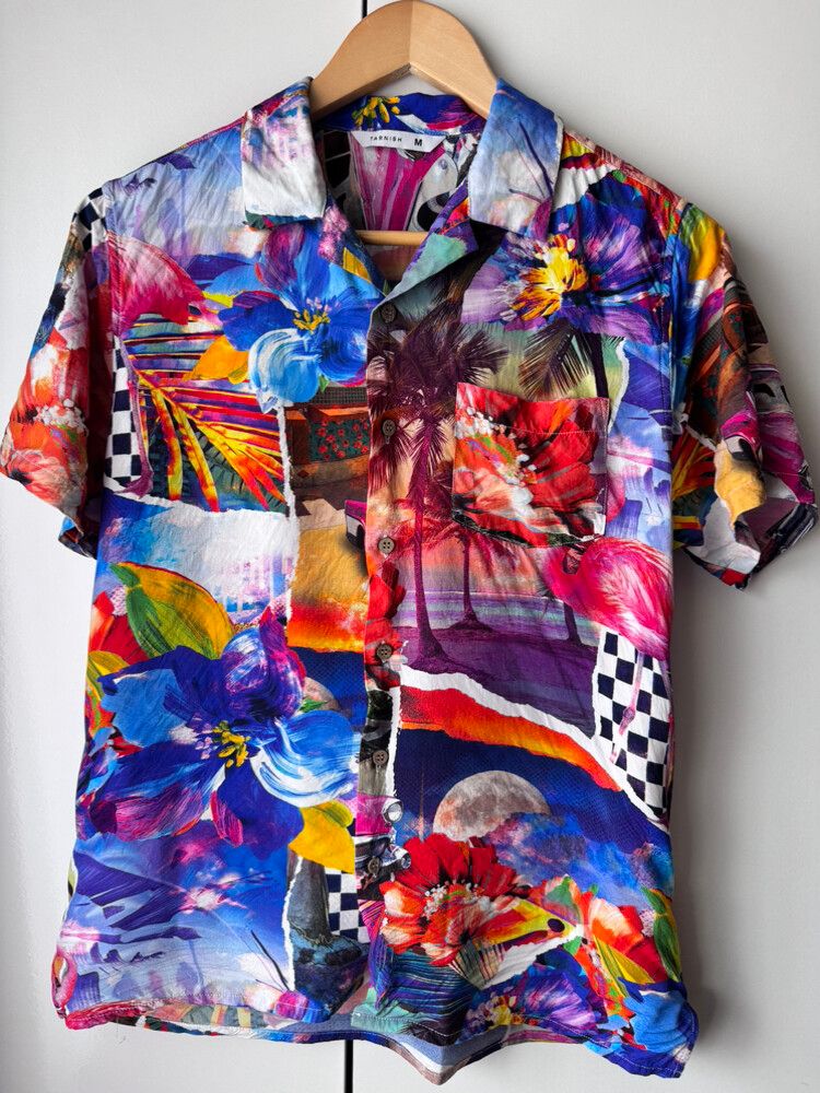Size M Tarnish Multi-coloured Shirt
