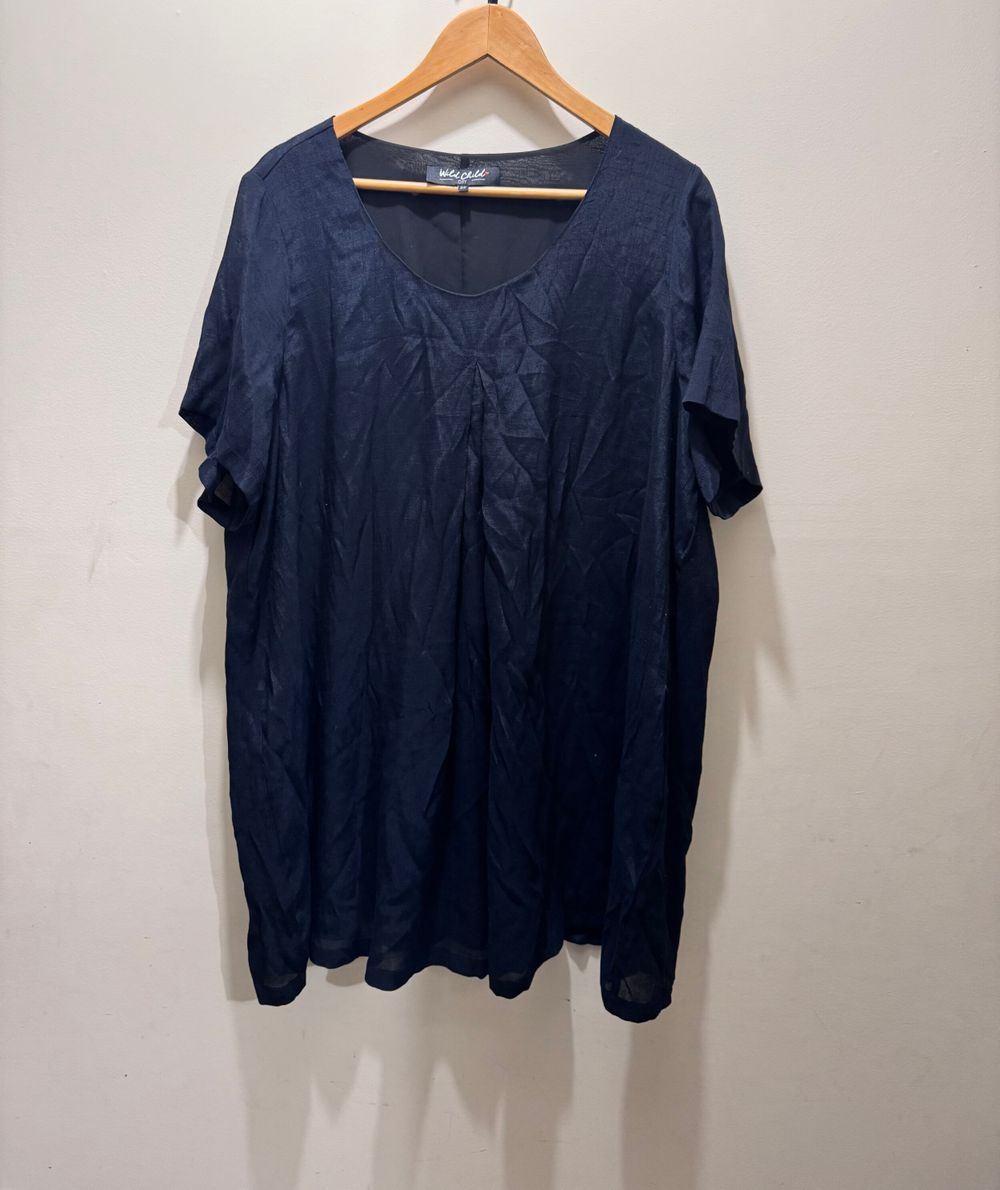 Wild Child City Lined Top – Size 22 (Navy)