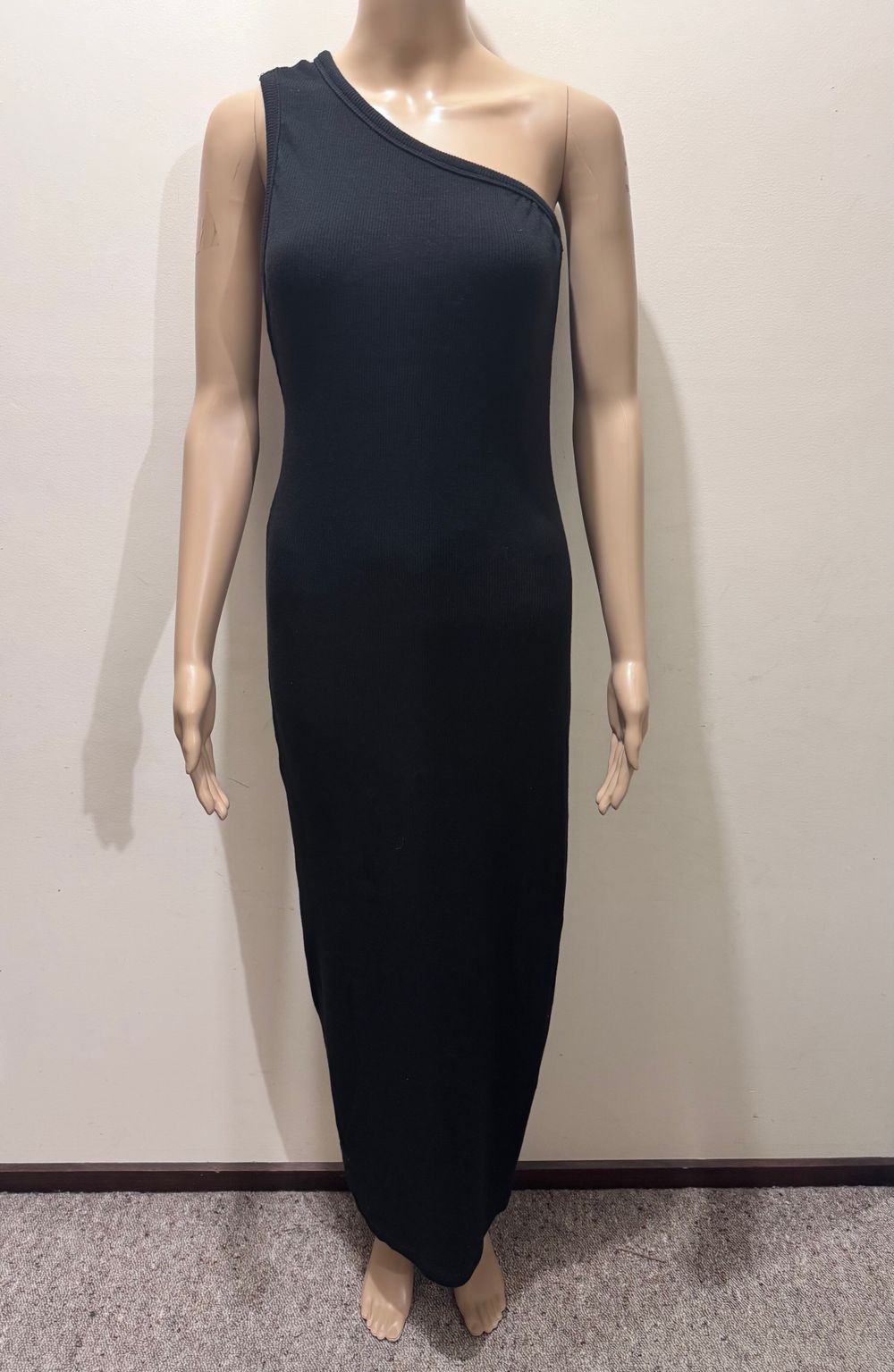 Kookai One‑Shoulder Dress – Size 12