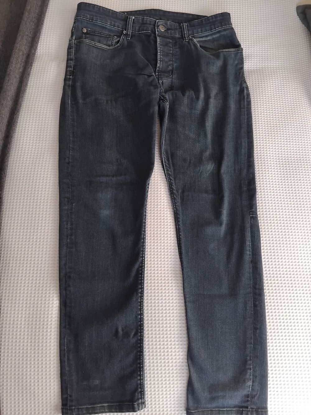 Ksubi Blue Straight Leg Jeans