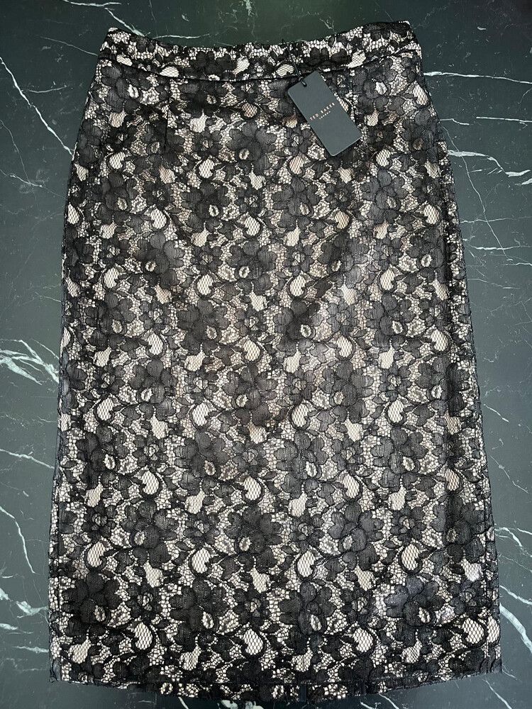 Ted Baker Pencil Lace Skirt
