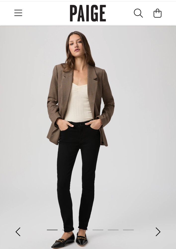 PAIGE Hoxton ankle skinny Jean