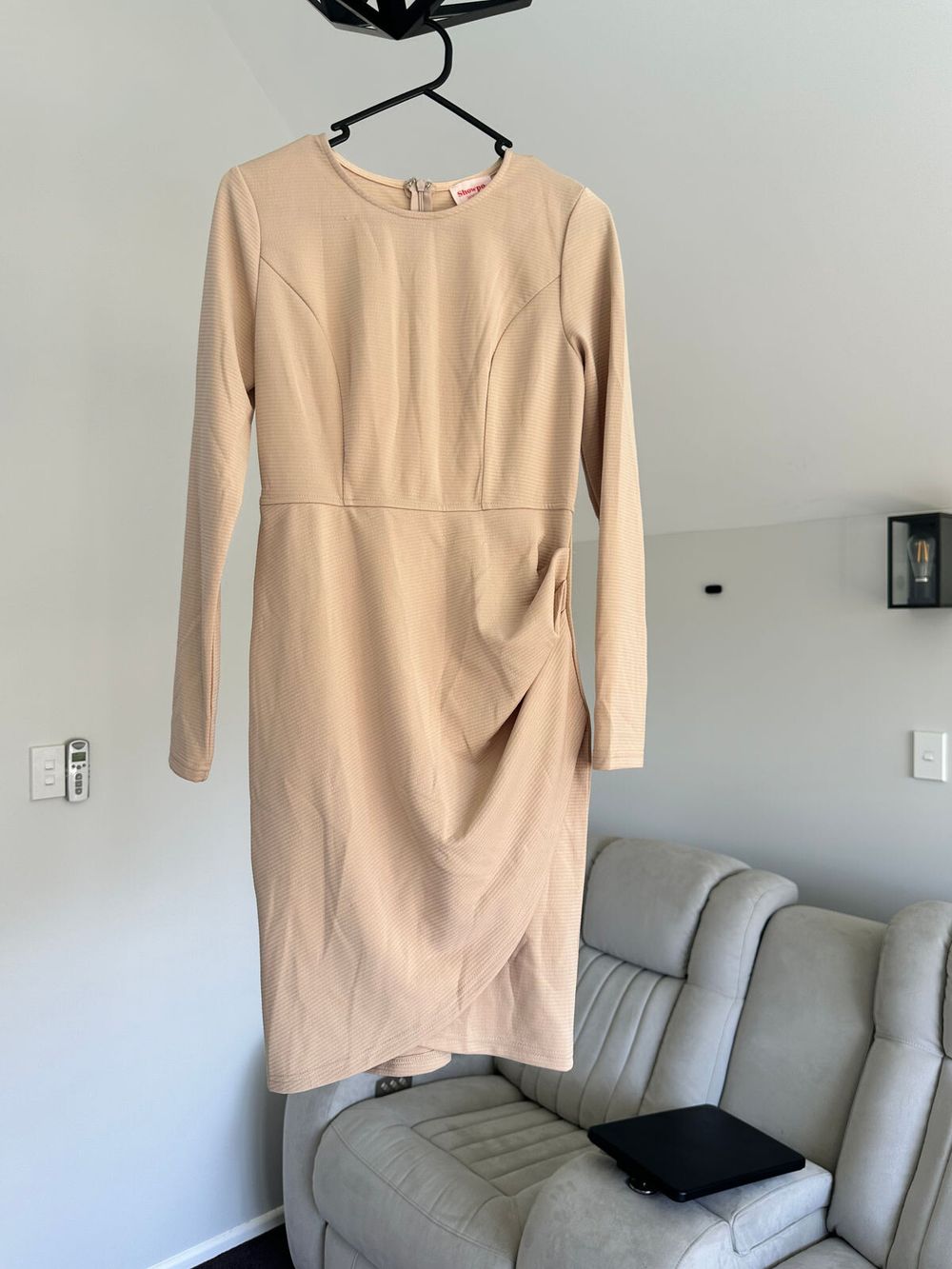 showpo long sleeve dress Sleeve Mesh Dress Showpo Long Sleeve Dress Dress With Mesh Long Sleeves  Sheer Plisse Long Sleeve