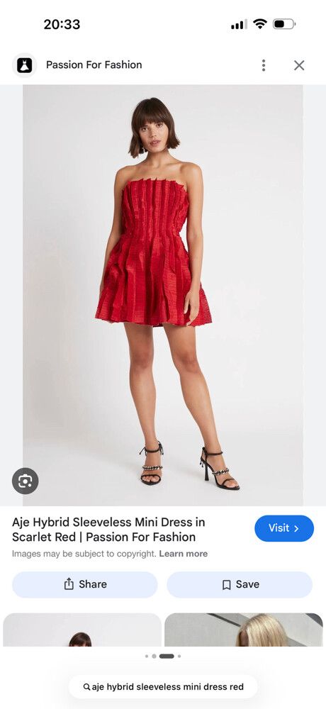 Aje - Aje Hybrid Sleeveless Mini Dress on Designer Wardrobe Aje - Aje Hybrid Sleeveless Mini Dress on Designer Wardrobe