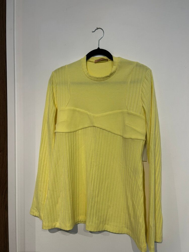 Maggie Marilyn Yellow Long Sleeve Top