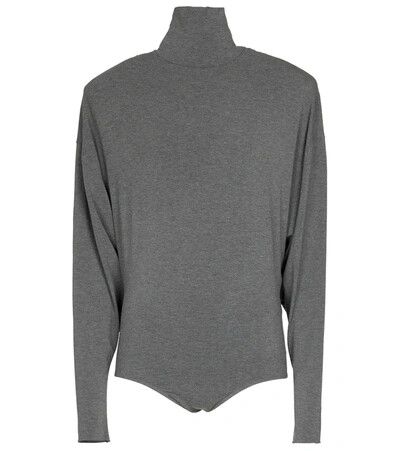 Alexandre Vauthier Turtleneck padded bodysuit