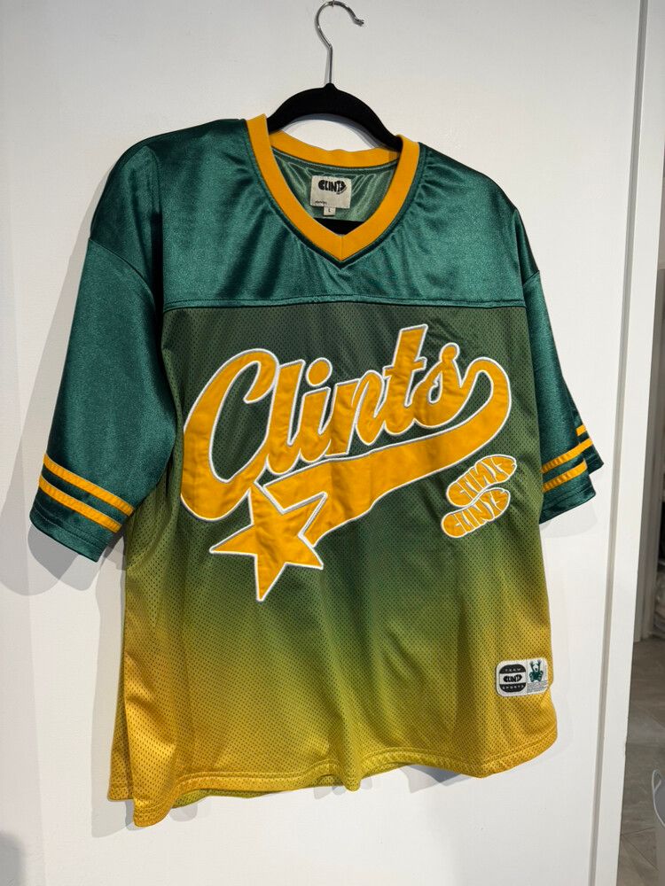 Clints Green Yellow Gradient Jersey