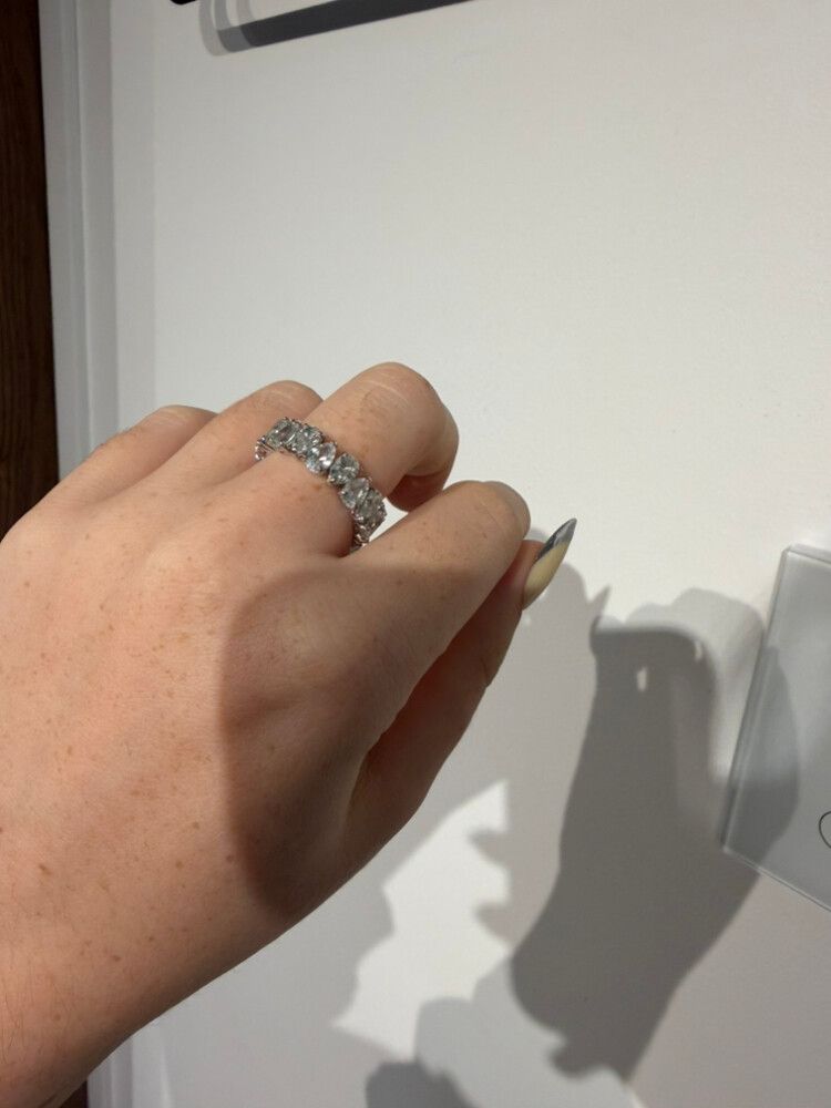 Swarovski Tennis Crystal Ring
