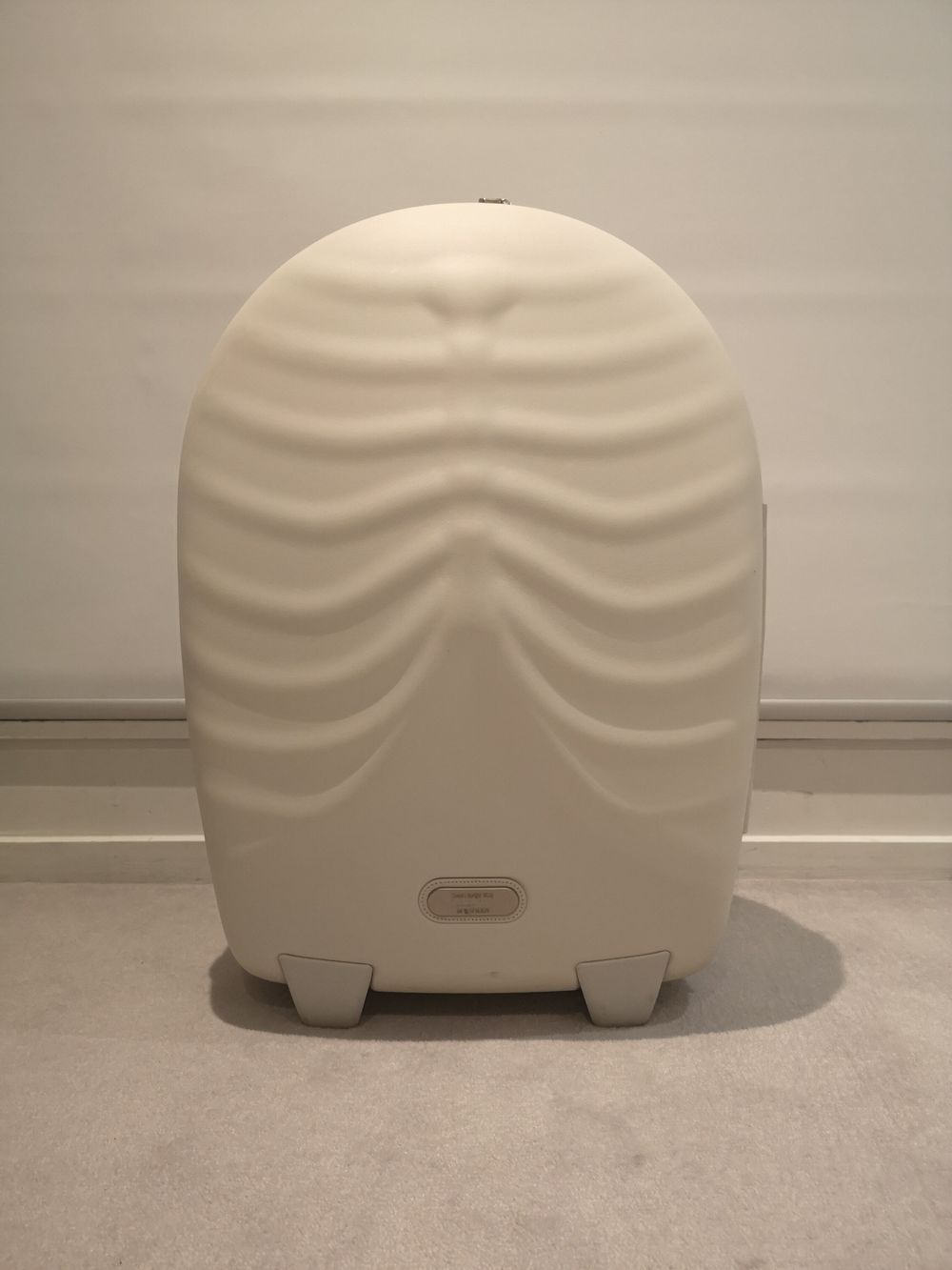 Alexander McQueen x Samsonite Ribcage Trolley Bag (White)