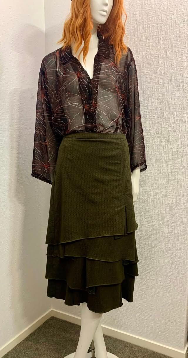 SAS Layered Ruffle Skirt - Size 12