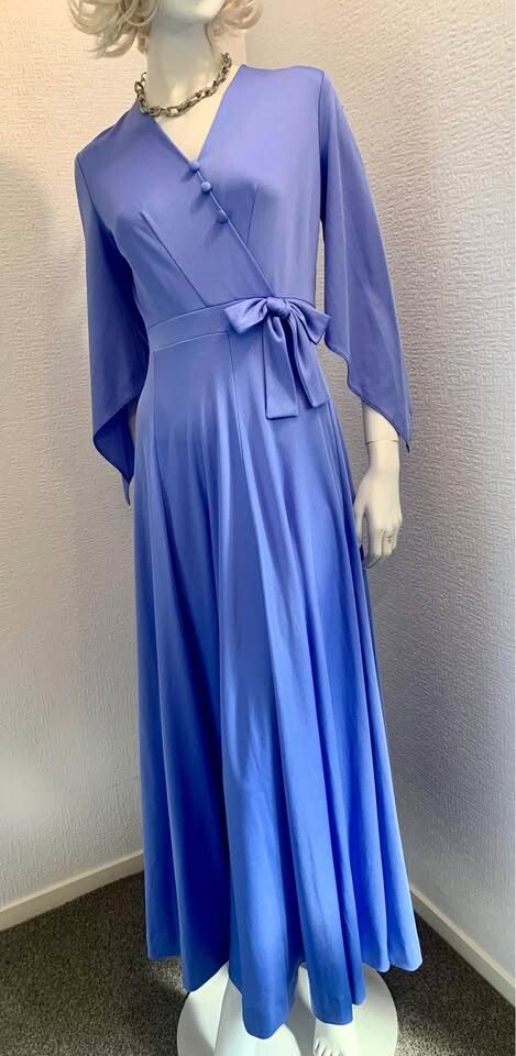 Vintage Leslie J Maxi Dress - Size 10