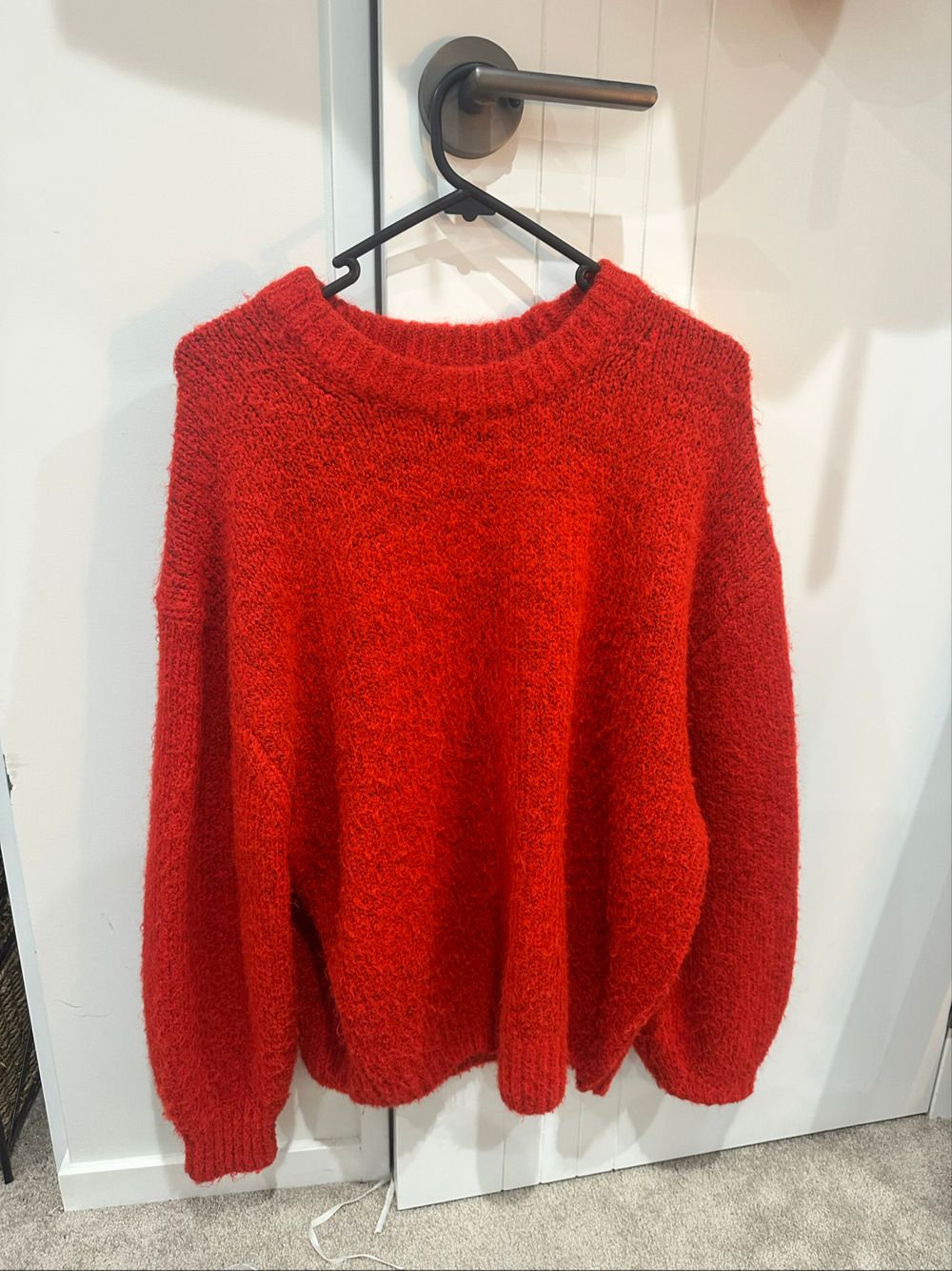 Glassons Red Fuzzy Knit Jumper