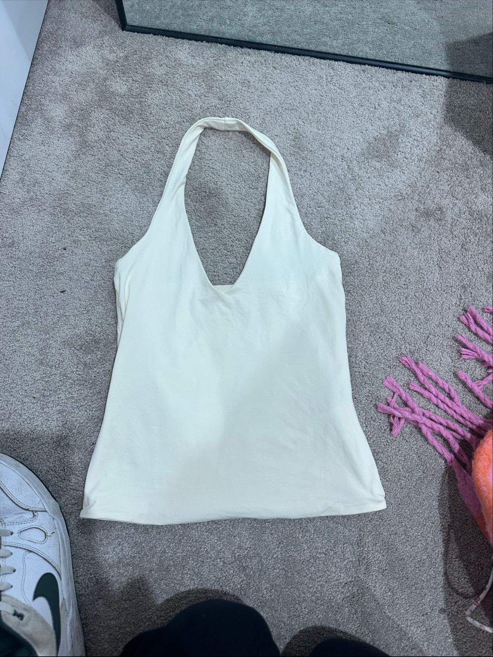 Kookai yellow Halter Neck Top