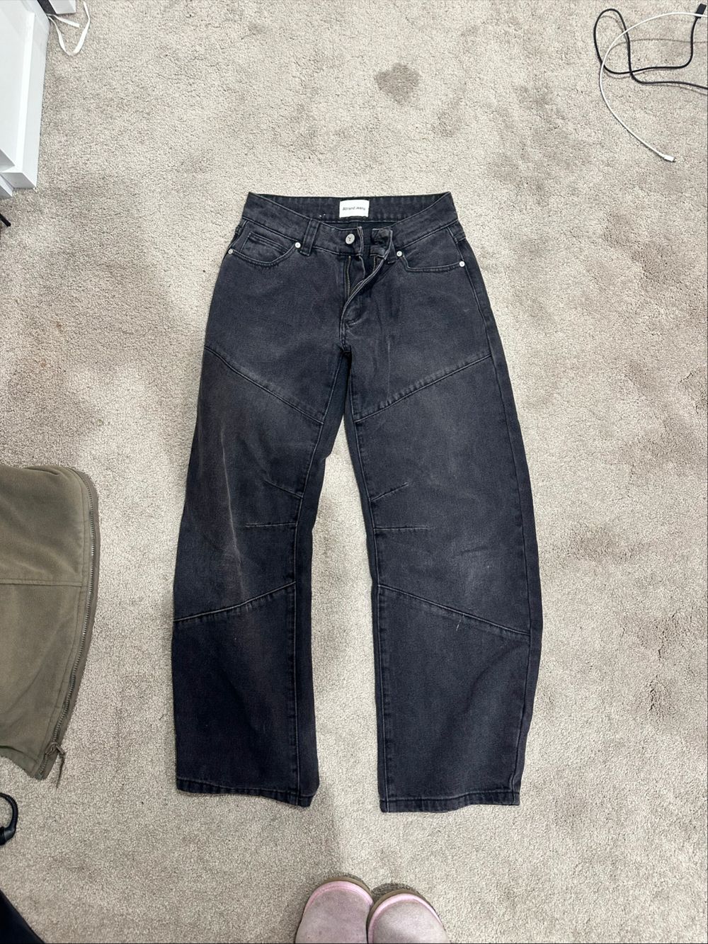 Black ABrand Wide Leg Jeans