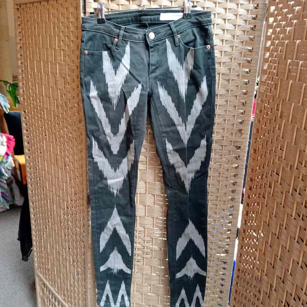 Sass & Bide Black Printed Jeans