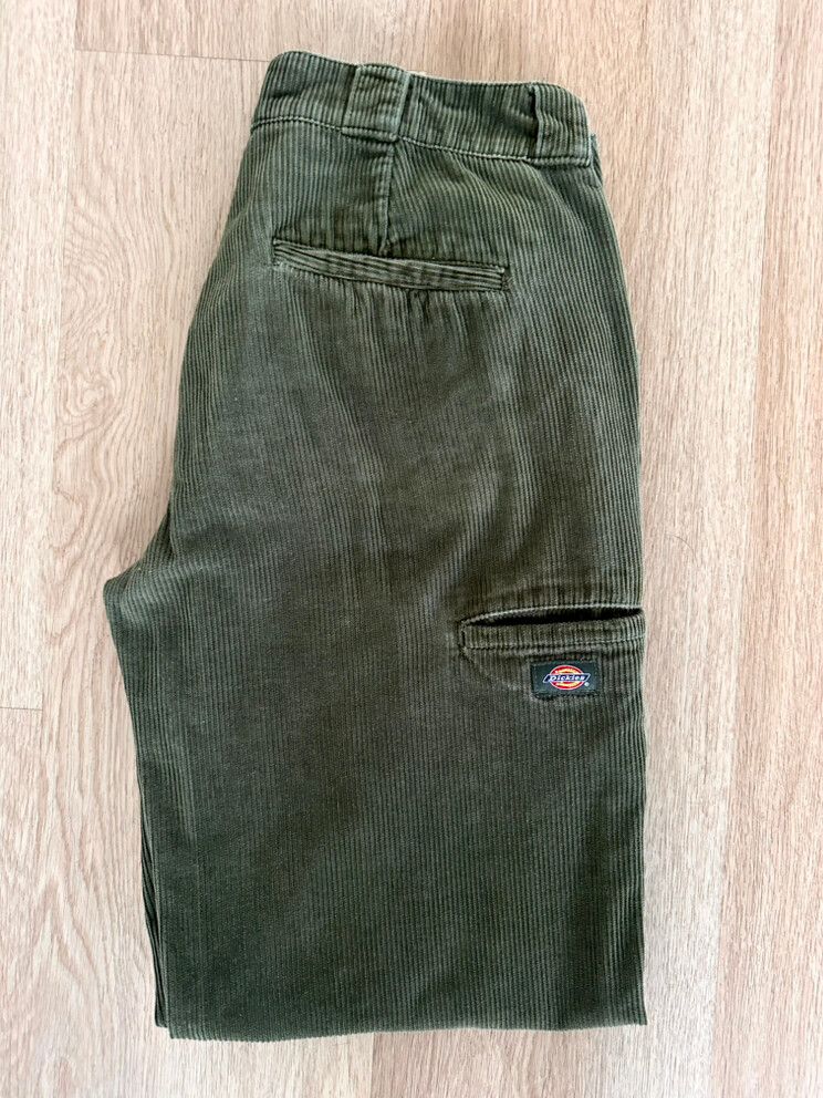 Dickies Khaki Green Corduroy Pants