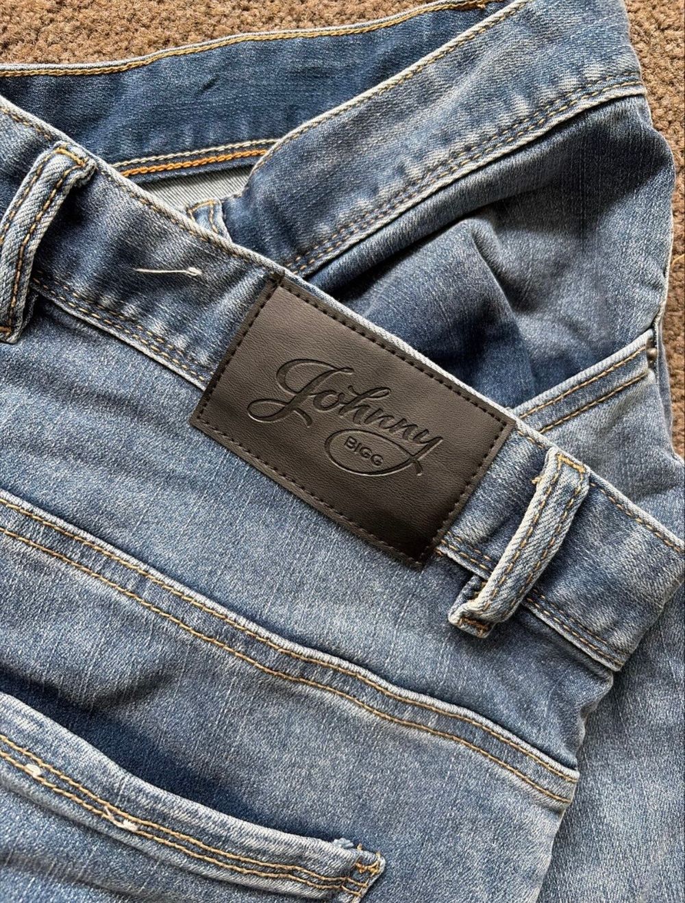 Johnny Bigg Blue Straight Leg Jeans