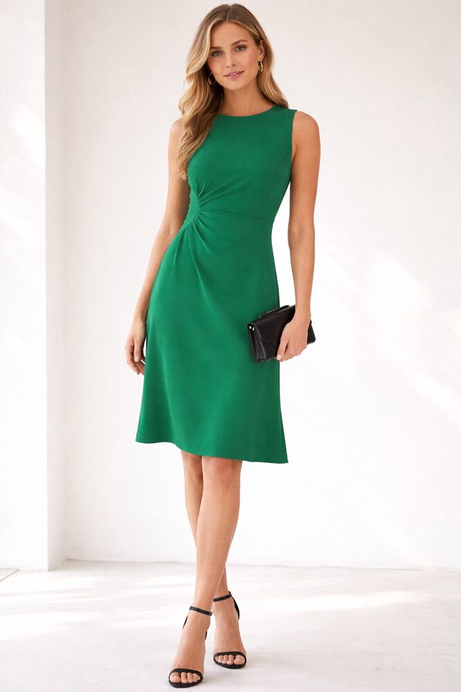 Diane von Furstenberg DVF - Stylish emerald green DVF on Designer Wardrobe