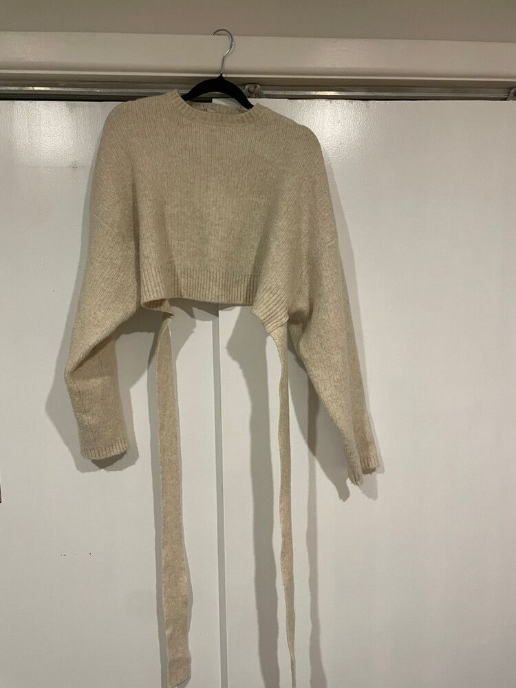 Zara backless jumper