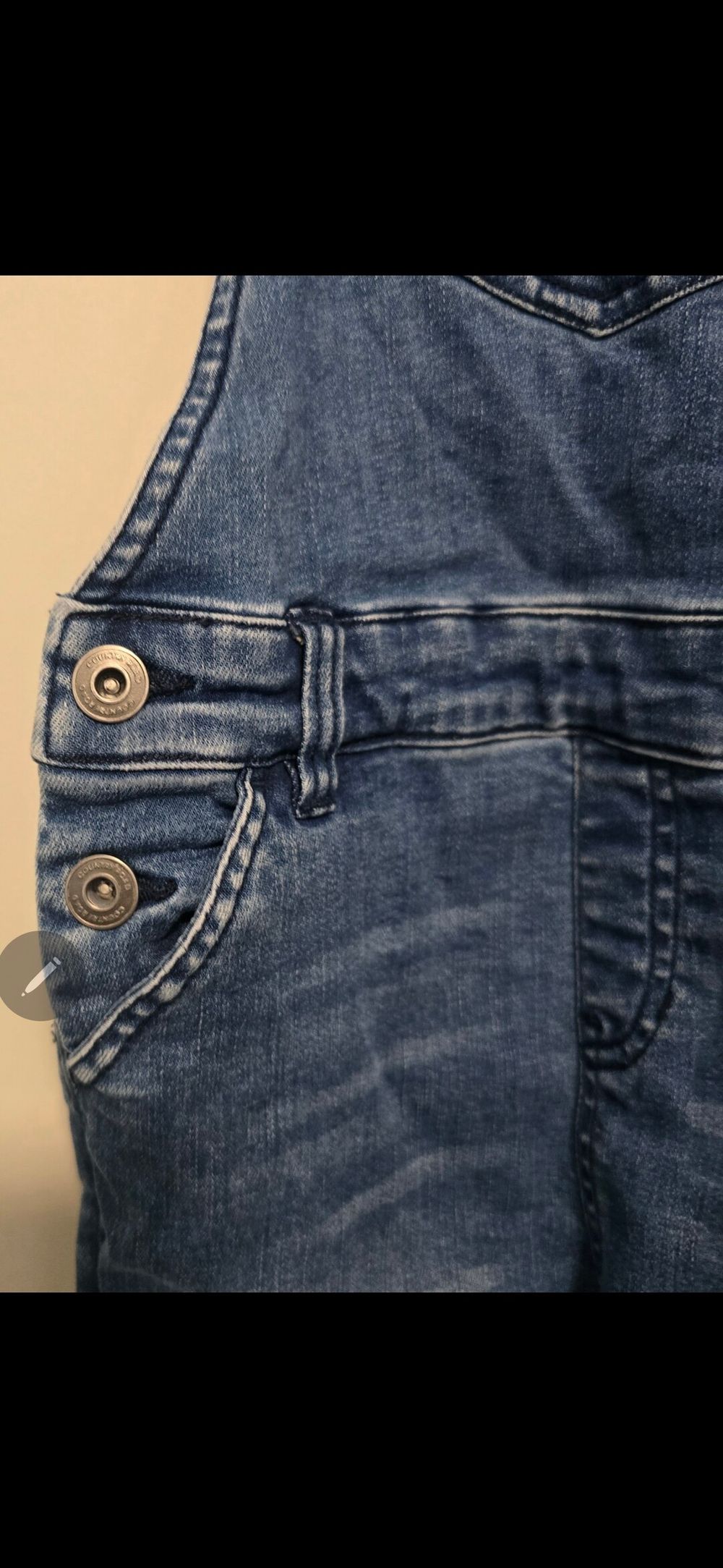 Country Road Blue Denim Overalls