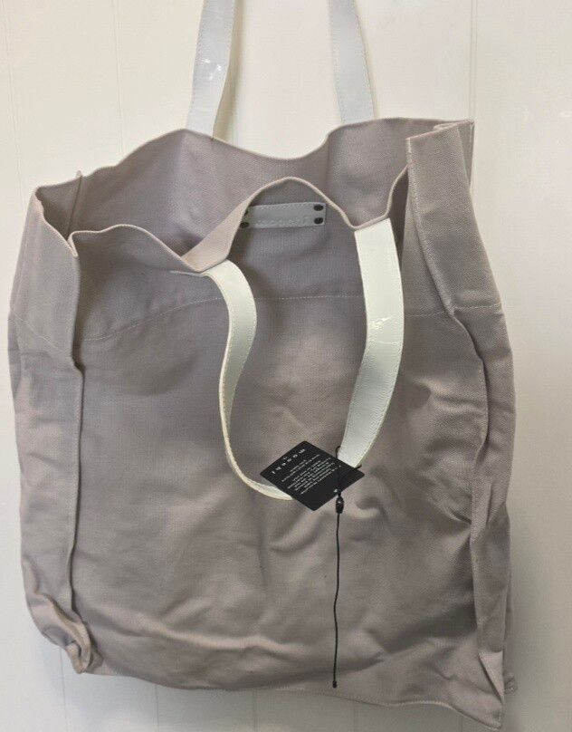 Moochi Grey Canvas Tote Bag