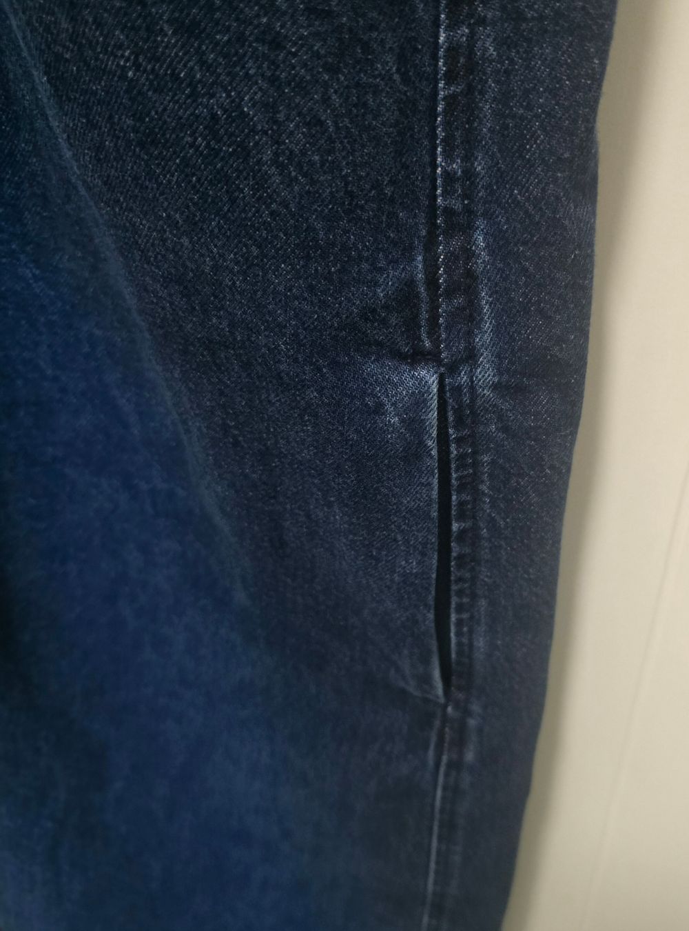 COS Dark Blue Denim Midi Dress