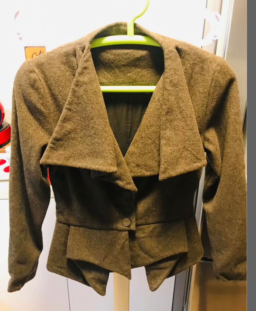 Morrison Brown Peplum Jacket