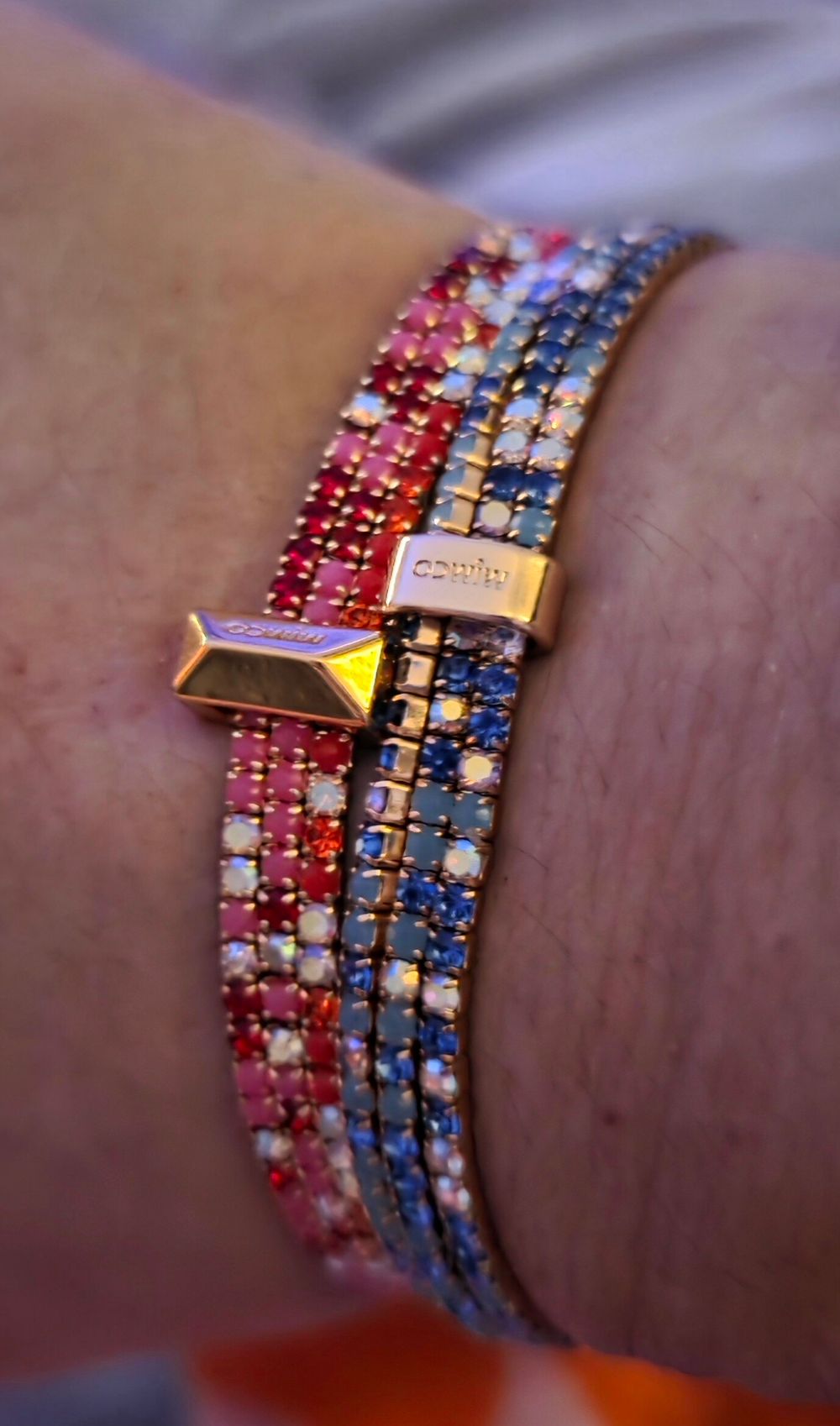 Mimco stretch bracelets