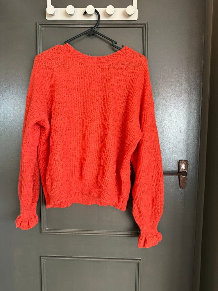 Emerge Orange Mohair Knit Jumper