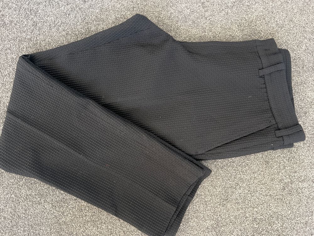 Calibre Black Textured Pants