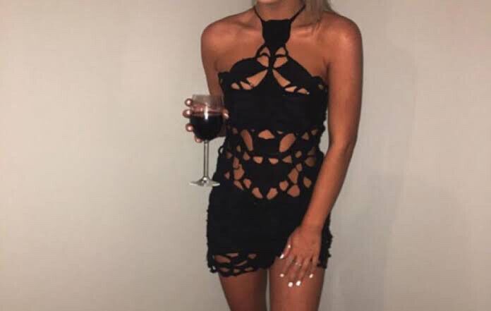 rat and boa black cut out dress Rat & Boa Donyale Dress hire – Runway Ready