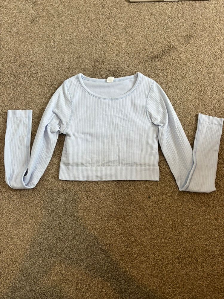 Lululemon Cropped Ribbed longsleeve