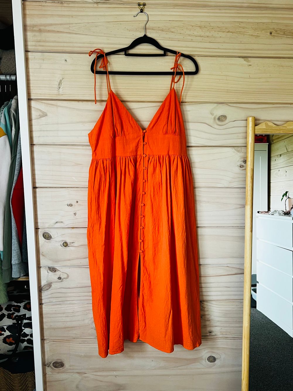 Showpo Orange Midi Dress