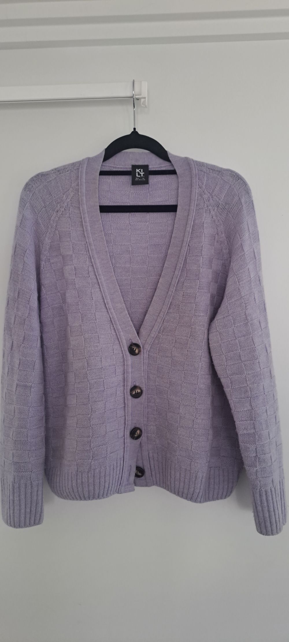 KILT Lilac Ava Cardigan Size XL