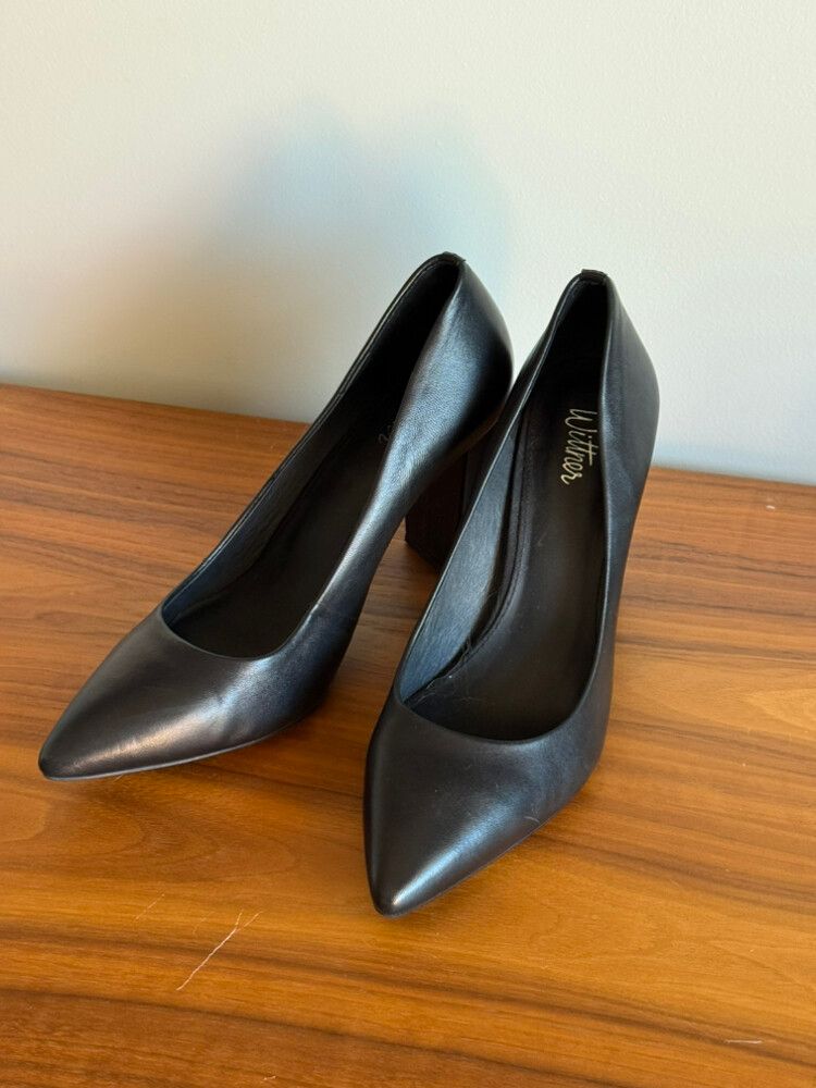 Wittner Black Heels Size 38