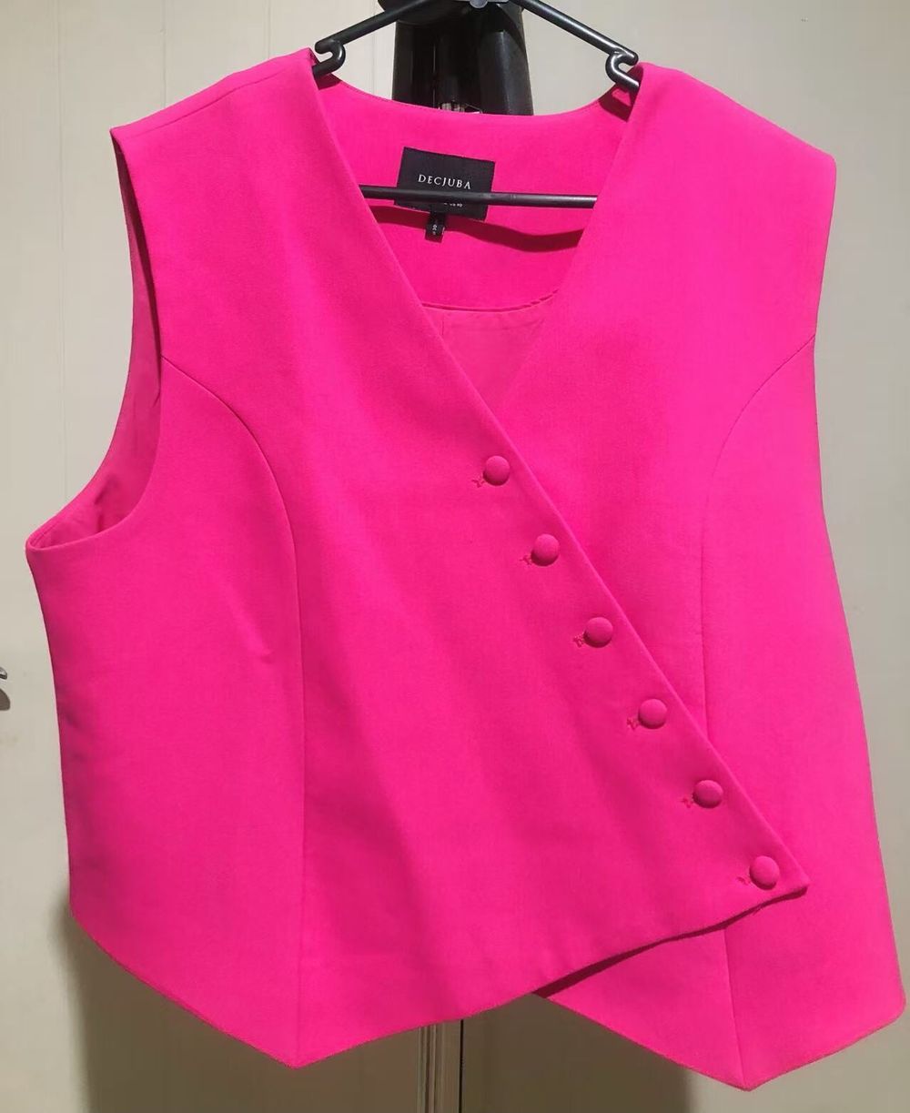 Decjuba Pink Sleeveless Top