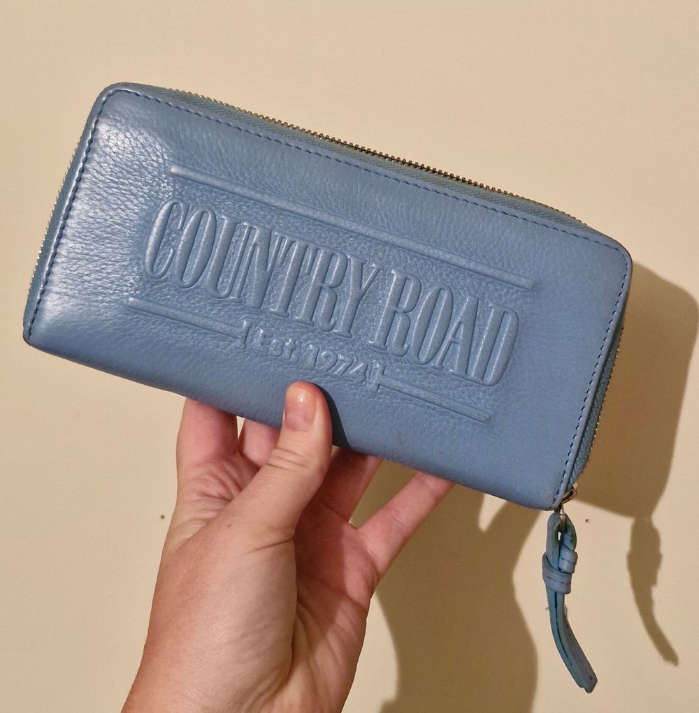 Country Road Blue Wallet