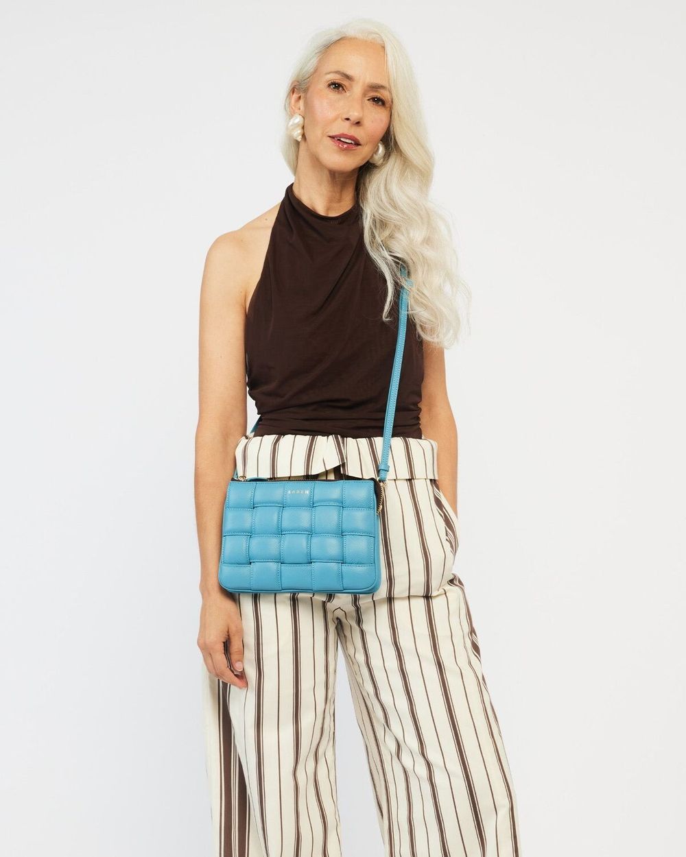 Tilly's Big Sis Crossbody Wave Woven