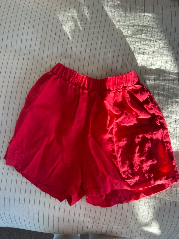 100% Linen Shorts