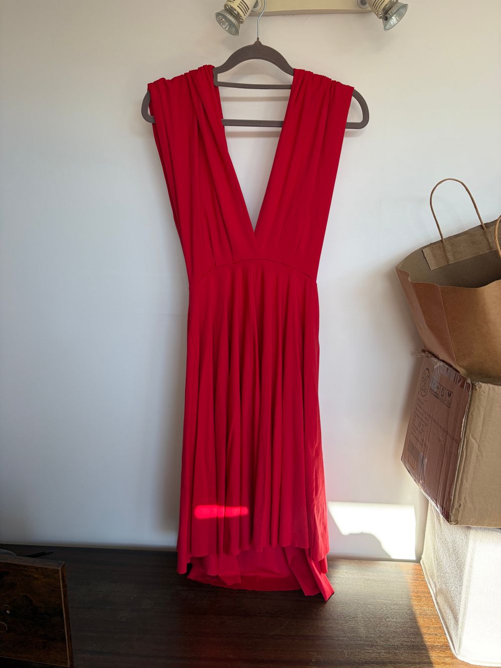 open lace back dress Alto Low Cut Maxi Dress – KOOKAÏ Australia main image 0