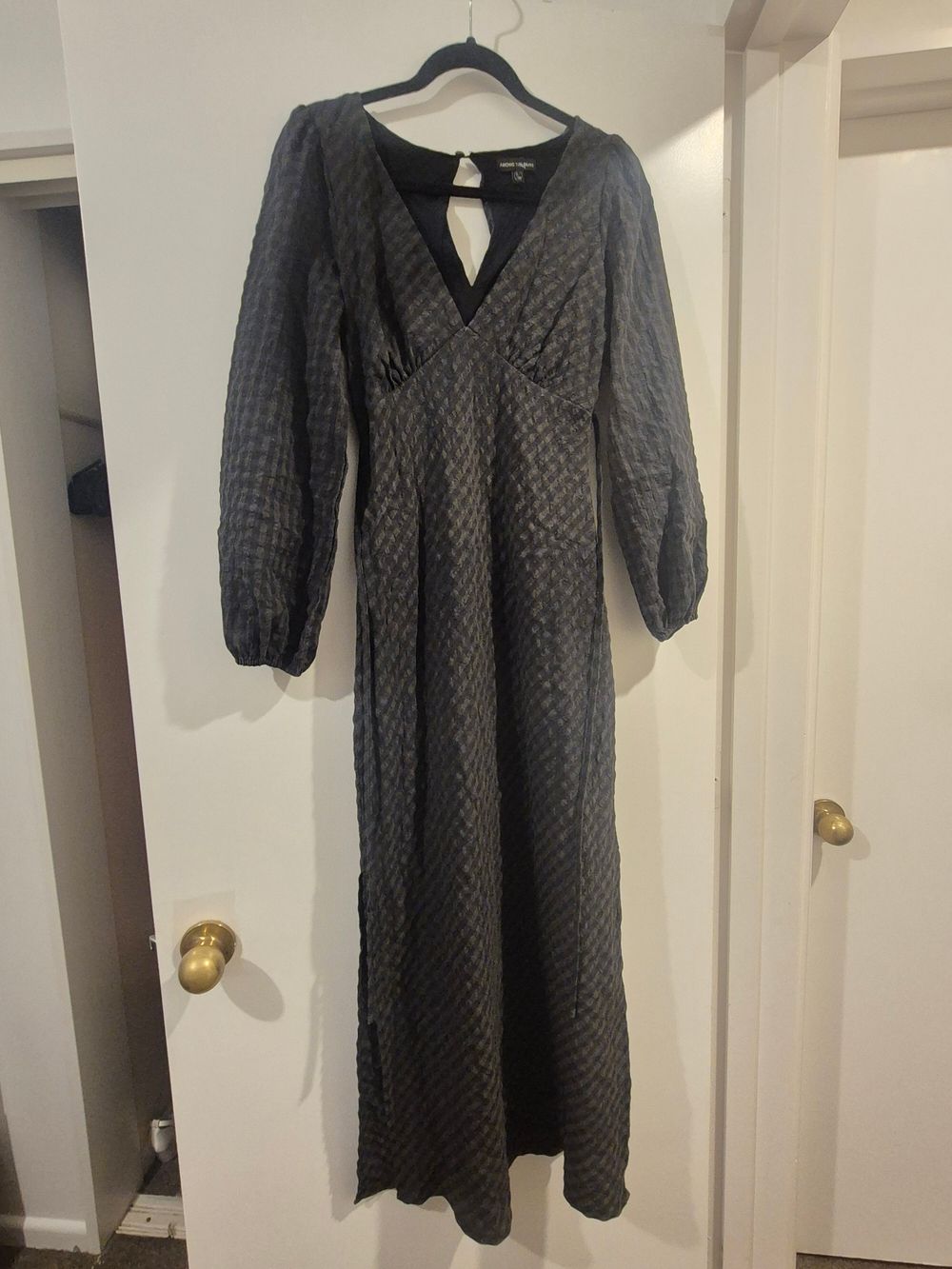 Among the Brave - Checked Long Sleeve Dress