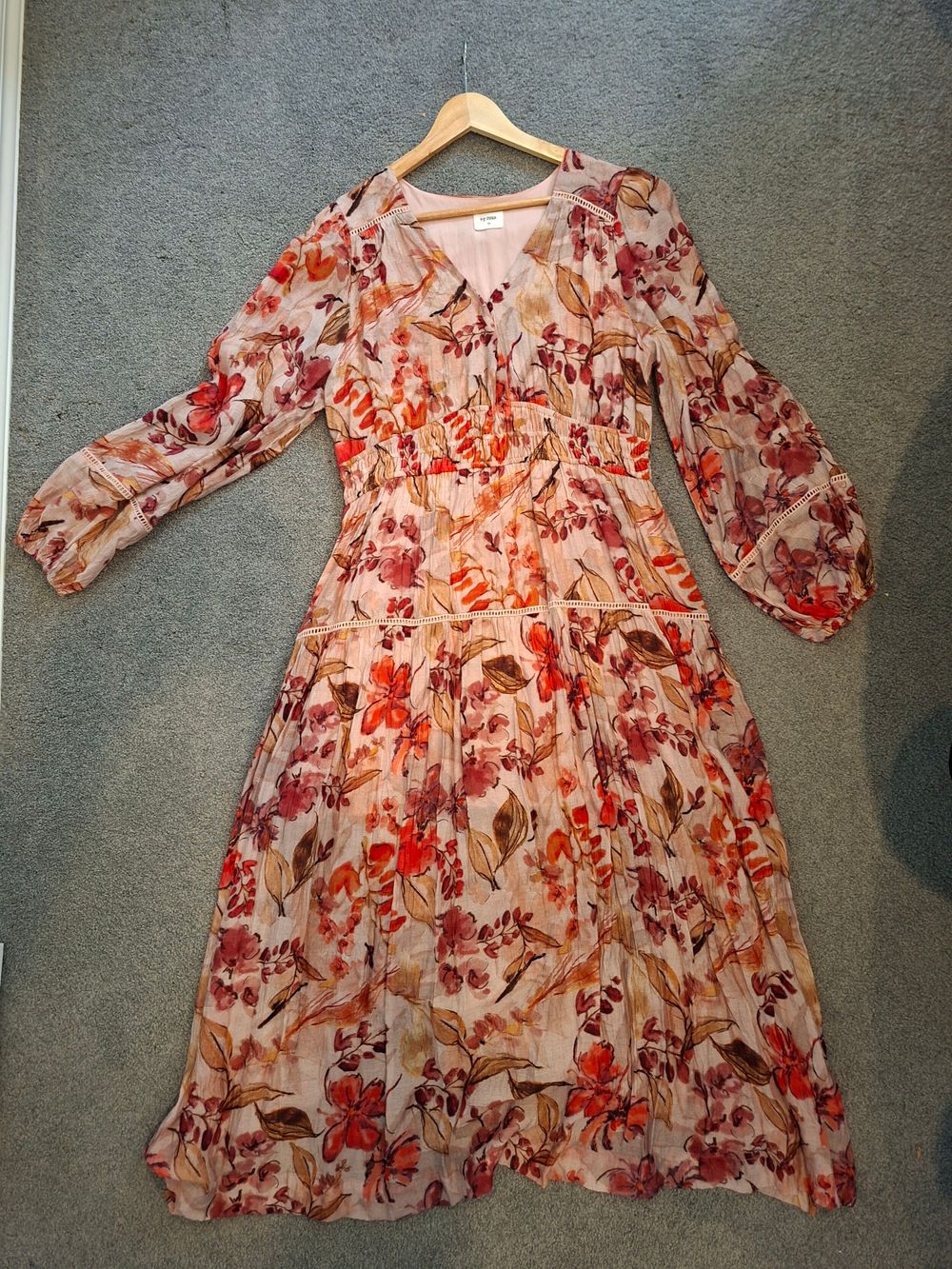 By Rosa Floral Midi Dress
