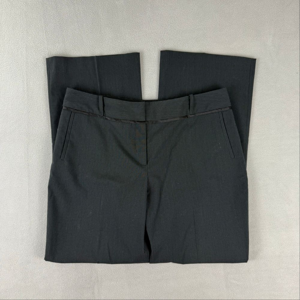 Eight By Table Eight Black Pinstripe Pants